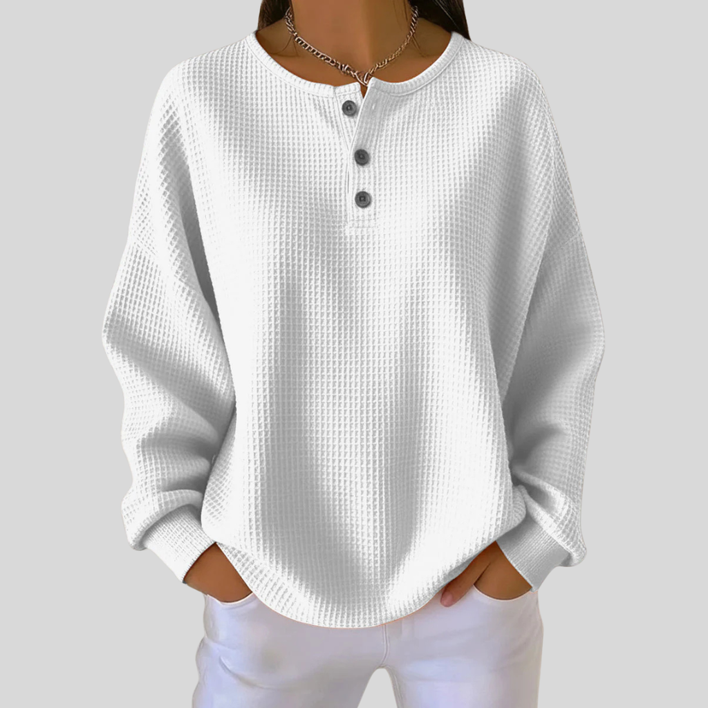 Vincenzina | Felpa Henley Casual