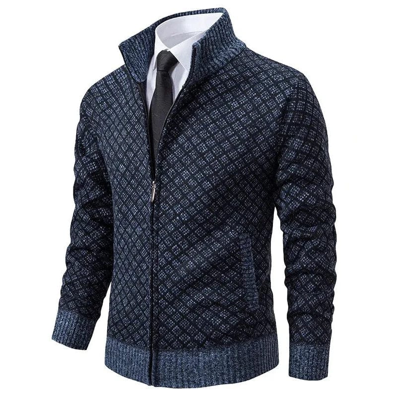 Alvise | Giacca in Maglia con Zip