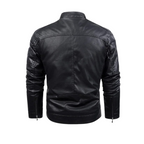 Ivan | Giacca in Pelle Retro Foderata
