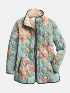 Mafalda | Giacca Trapuntata Rose Celadon