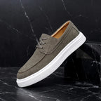 Ilio | Sneakers Pelle Kaki Premium