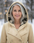 Zelinda | Cappotto in Lana a Quadri