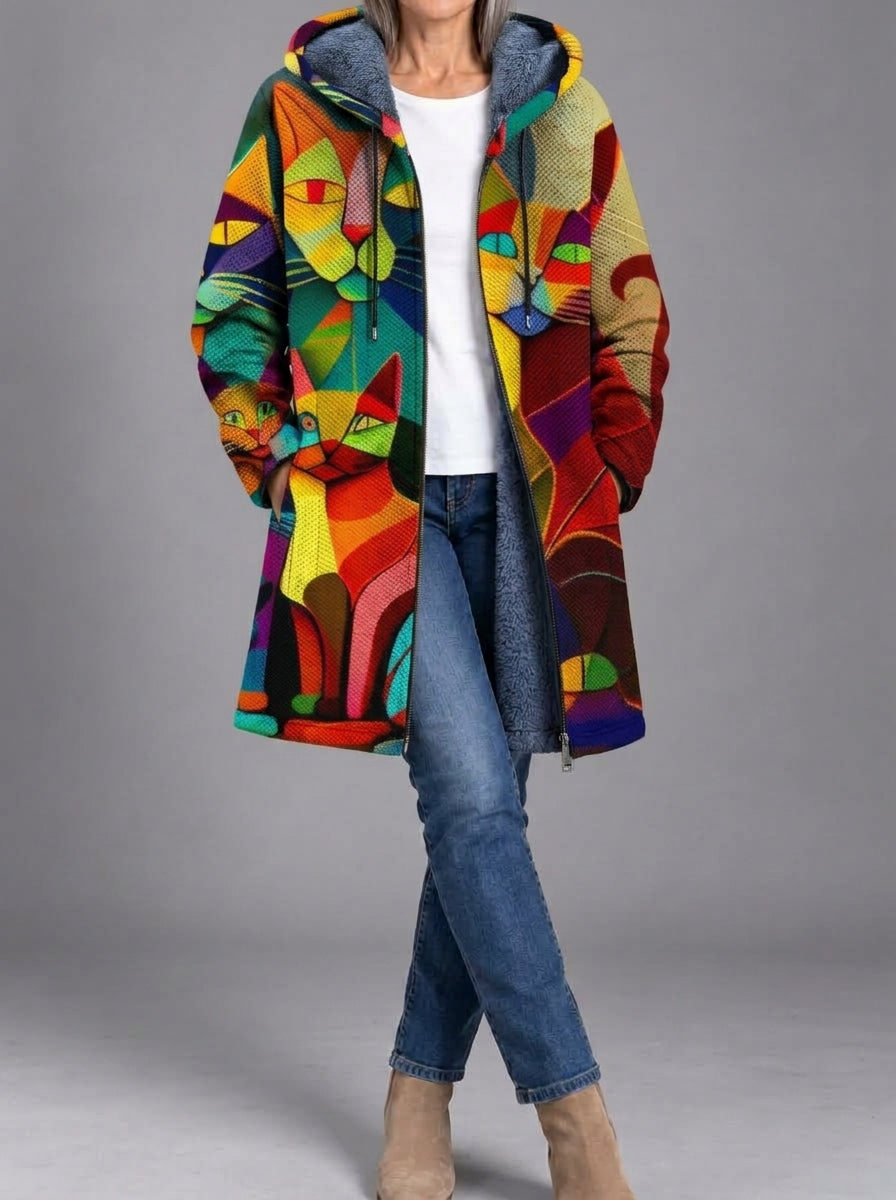 Lidia | Giacca in Maglia d'Artista