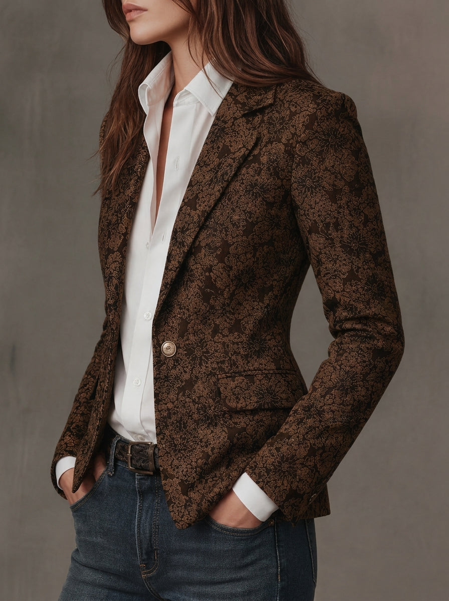 Tosca | Blazer Jacquard Paisley