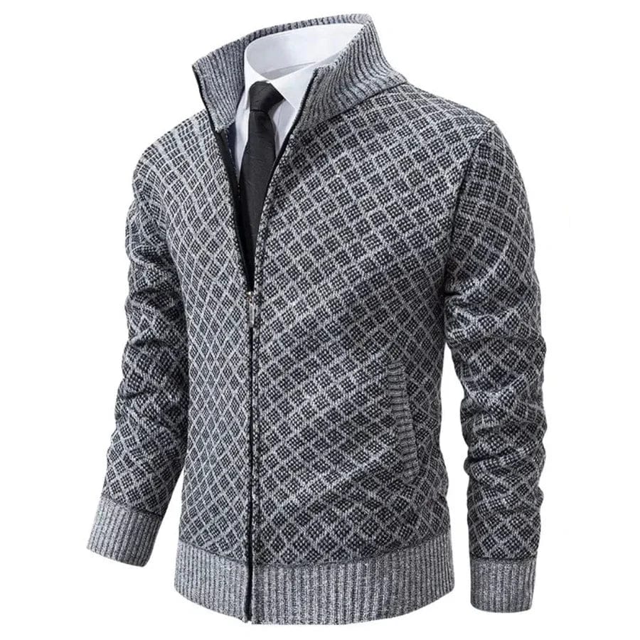 Alvise | Giacca in Maglia con Zip