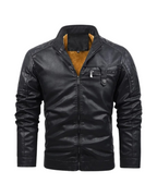 Ivan | Giacca in Pelle Retro Foderata