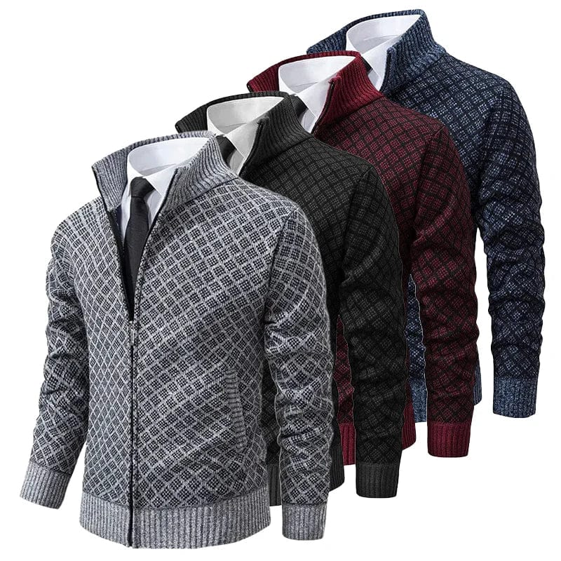 Alvise | Giacca in Maglia con Zip