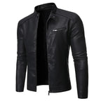Manuel | Giacca in Pelle Elegante