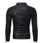 Manuel | Giacca in Pelle Elegante
